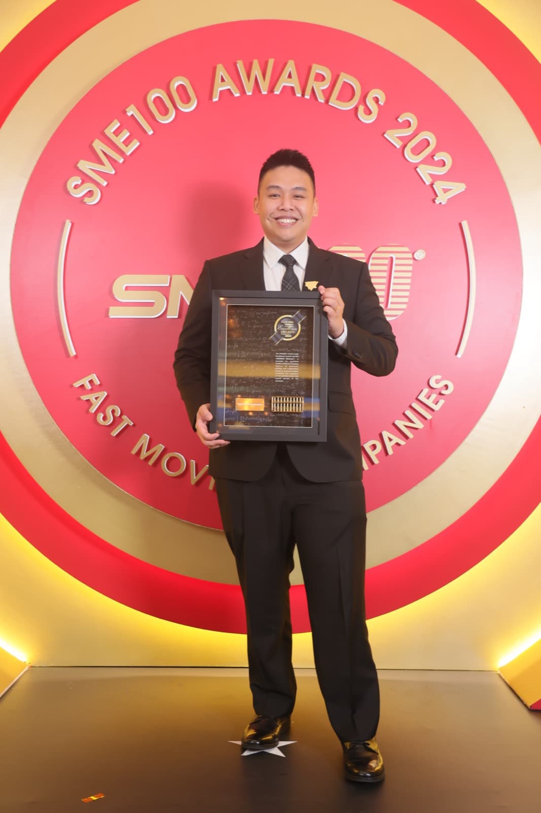 Kevin Kho at the SME100 Awards 2024